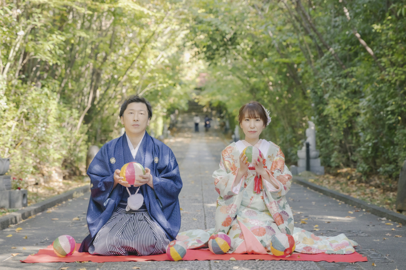 \ご予約急増中/紅葉シーズンのフォトウェディング♪