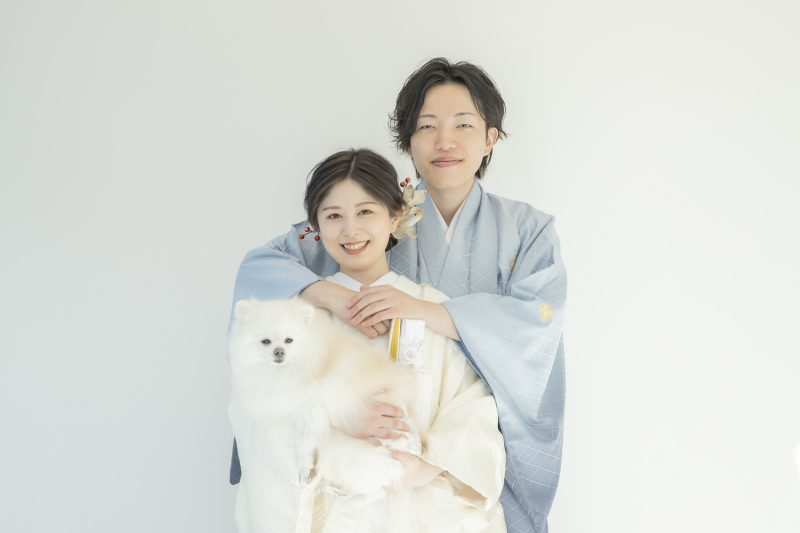 \瑞鳳殿×スタジオ/和装も洋装も叶えたいお二人、お任せください^^