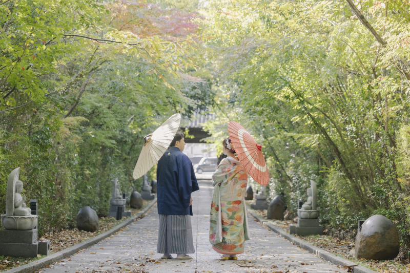 \ご予約急増中/紅葉シーズンのフォトウェディング♪