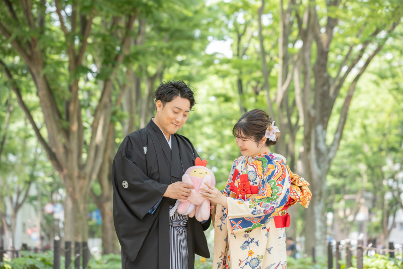 思い出のお着物を取り入れて.｡.:*☆