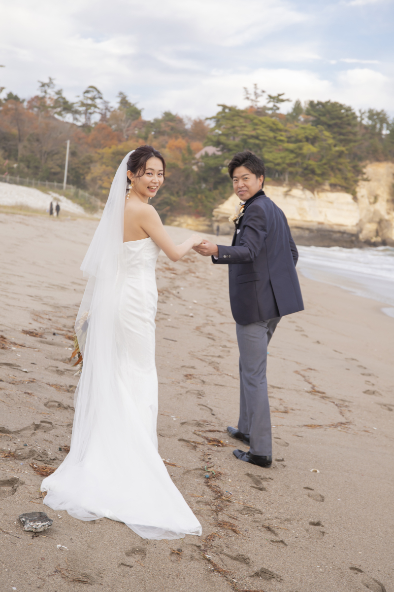 ＼これからの時期に／七ヶ浜でのフォトウェディング