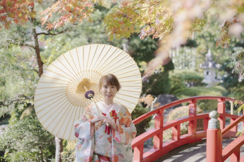 \ご予約急増中/紅葉シーズンのフォトウェディング♪