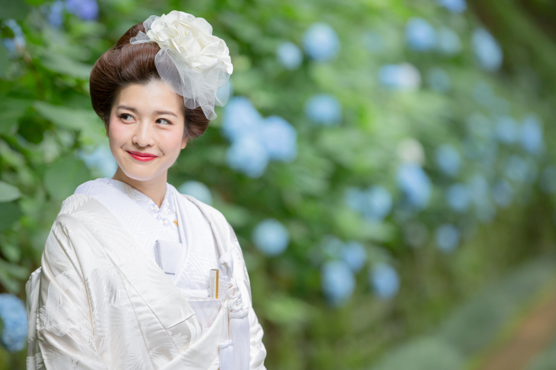 白無垢ヘアスタイル♪