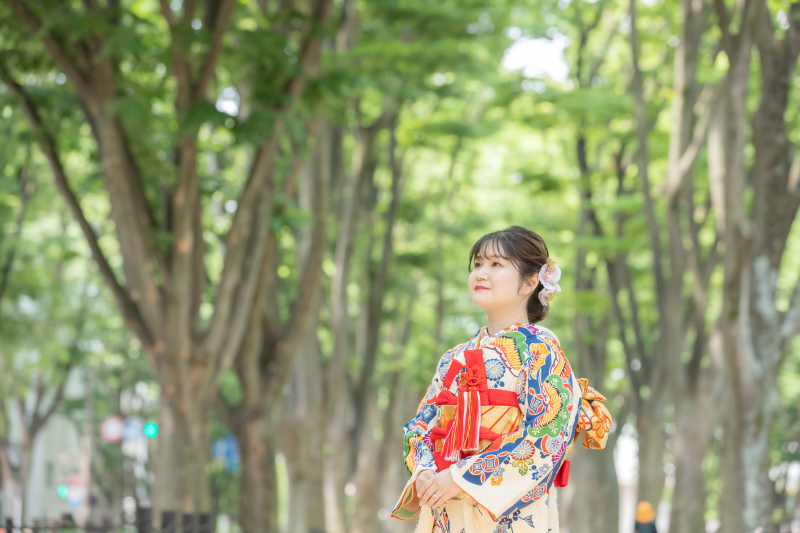 思い出のお着物を取り入れて.｡.:*☆