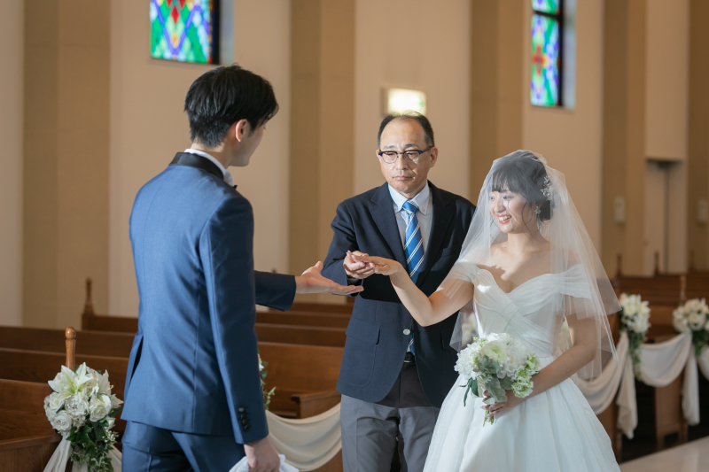 お父様から新郎様へ♡