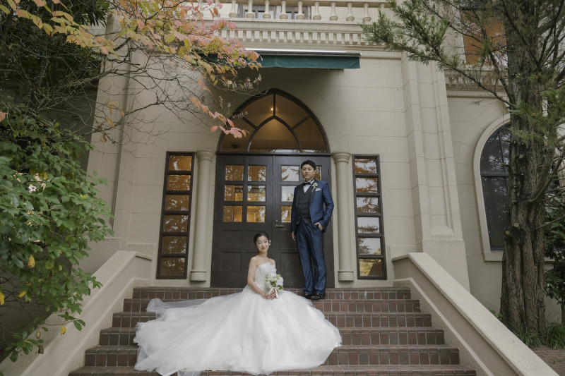 【暑い夏には屋内で・・・♪】チャペルフォトの魅力♡
