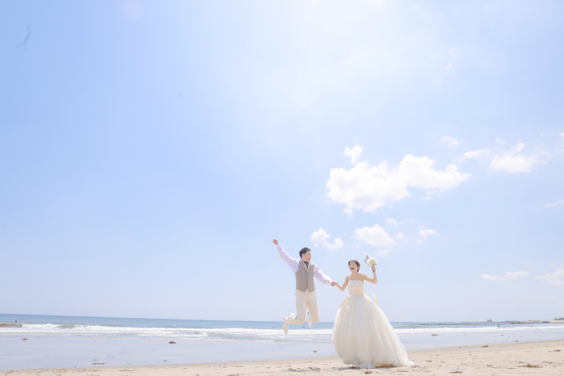 夏のフォトウエディングをお考えの方へ♪【ビーチフォト】
