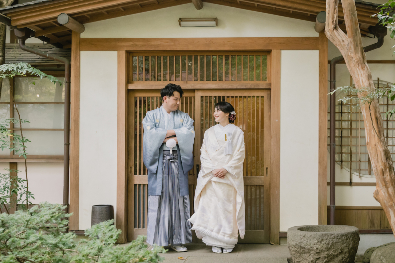【茶室&庭園】どちらも譲れない♪和装におすすめの「緑水庵」