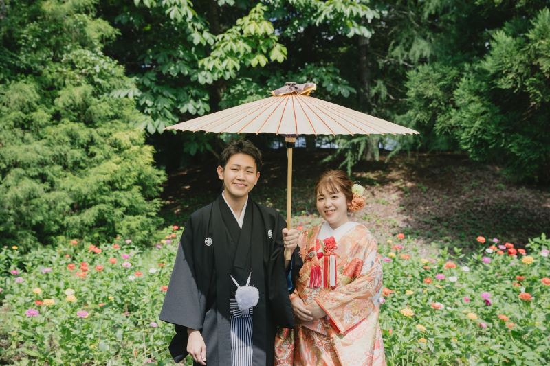 【和洋2スタイル撮影♪】屋外ロケーションでのフォトウェディング♡