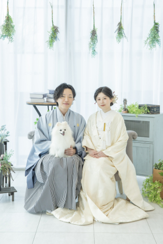 \大切なペットと一緒に/叶えますペットとのフォトウェディング