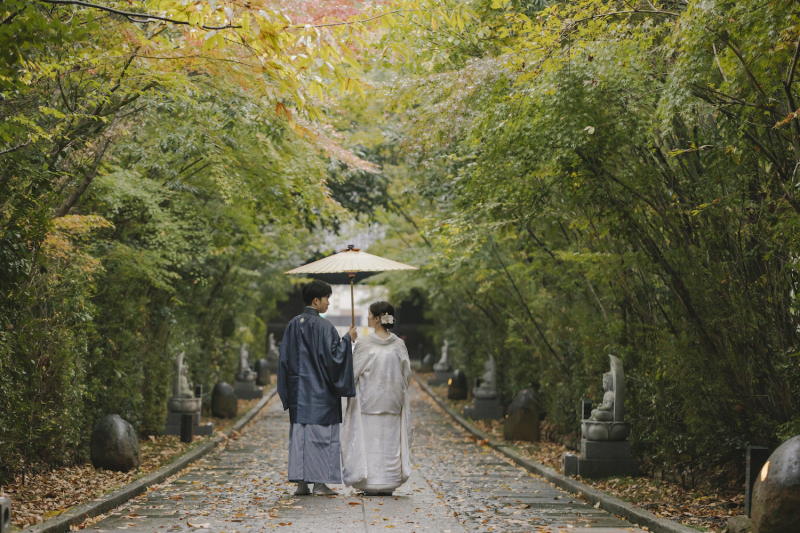 ＼ご予約急増中／紅葉シーズンのフォトウェディング♪