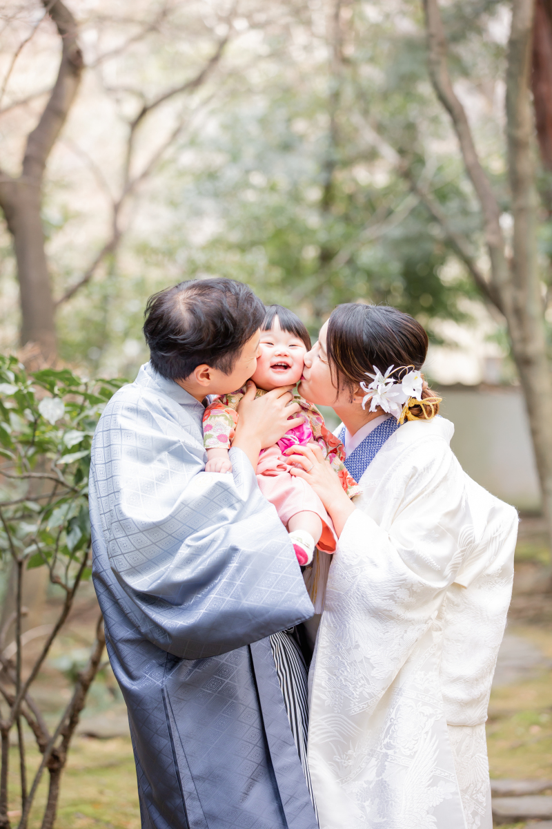 お子様とのお写真も承っております❤︎