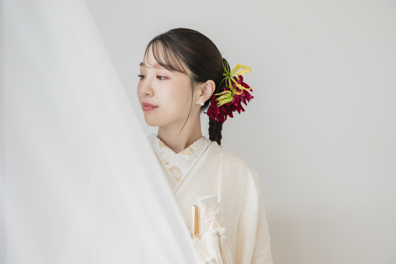 冬の撮影はスタジオで♪