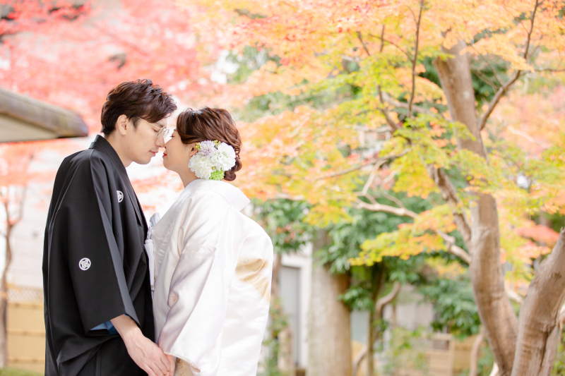 紅葉フォトのご予約はお早めに♪