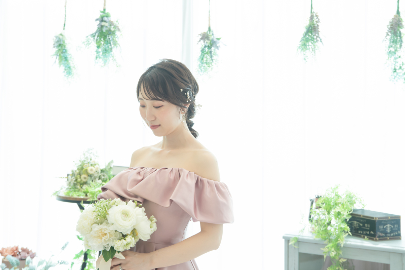【たくさんの花々に囲まれて…♪】国営みちのく杜の湖畔公園ロケフォト♡