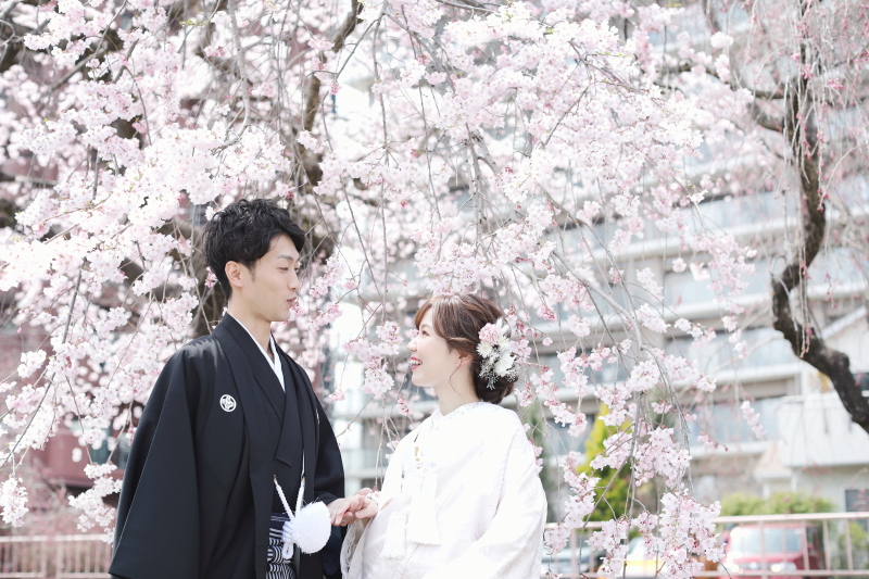 これからの時期におすすめ!公園フォトウェディング♪