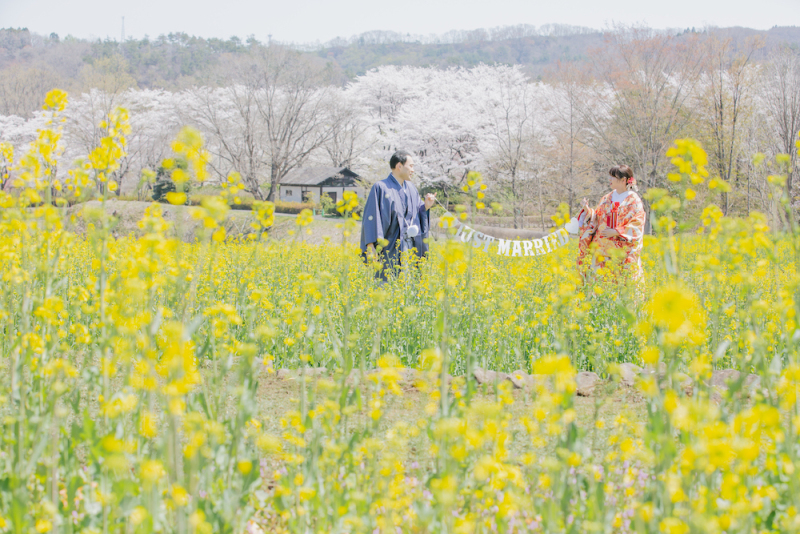 【冬フォトの魅力】和装×日本庭園でのフォトウェディング