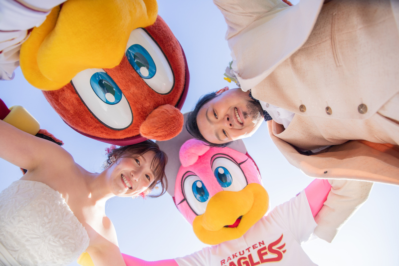 \楽天ファンの方必見♡/楽天モバイルパークでフォトウェディング!