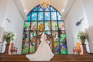 ロングベールで大人っぽいお写真を♪