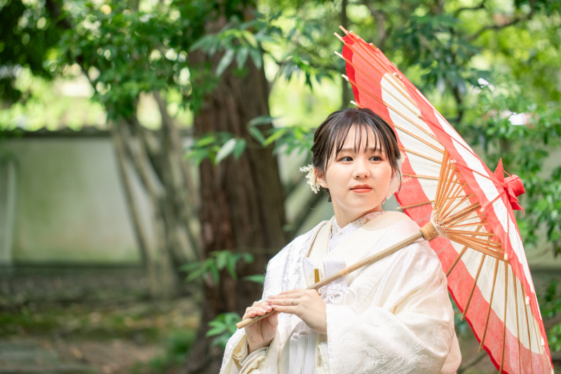 和装にぴったりな・・・!お茶室&庭園フォト
