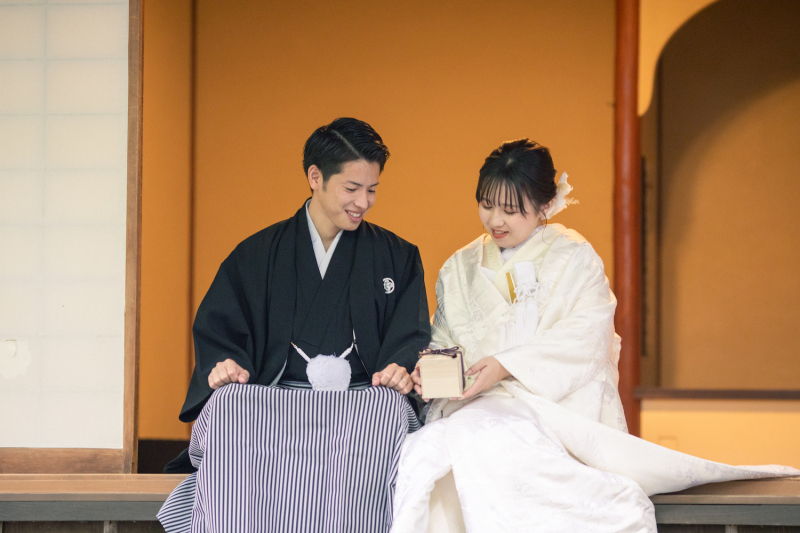 和装にぴったりな・・・!お茶室&庭園フォト