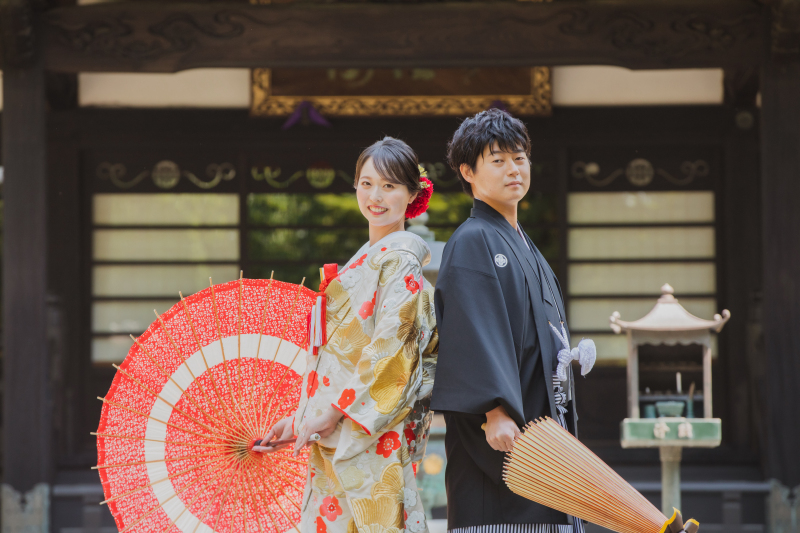 番傘を使っておしゃれに♪