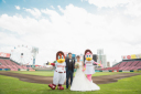 楽天モバイルパークでフォトウェディング♪