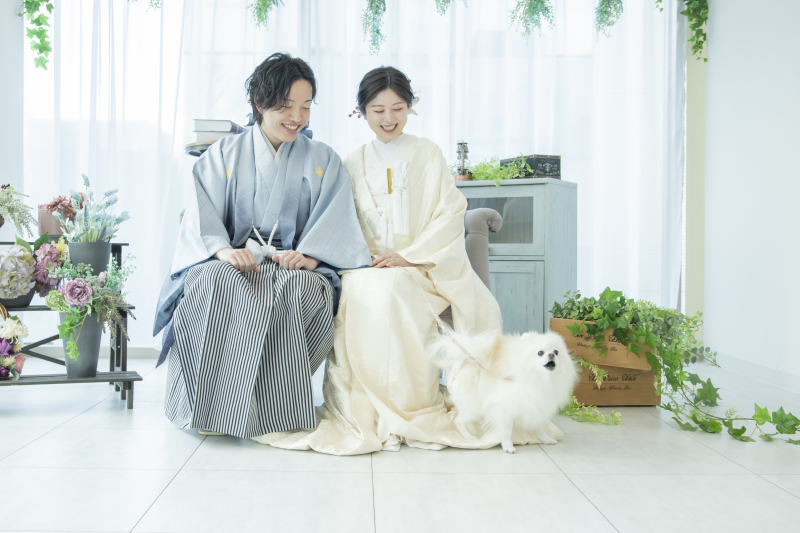 大切なペットとのご撮♪