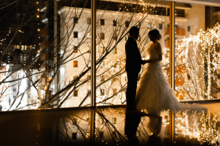 冬のウェディングフォトはスタジオで！