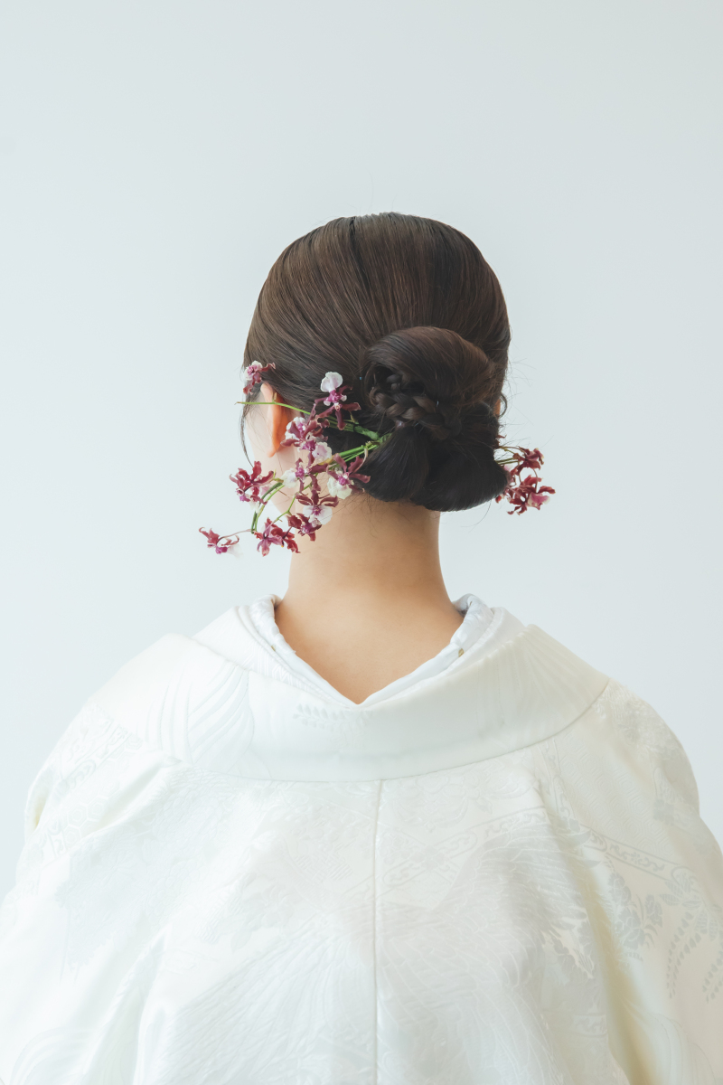 奥ゆかしさがポイントに!白無垢に映える花嫁メイク