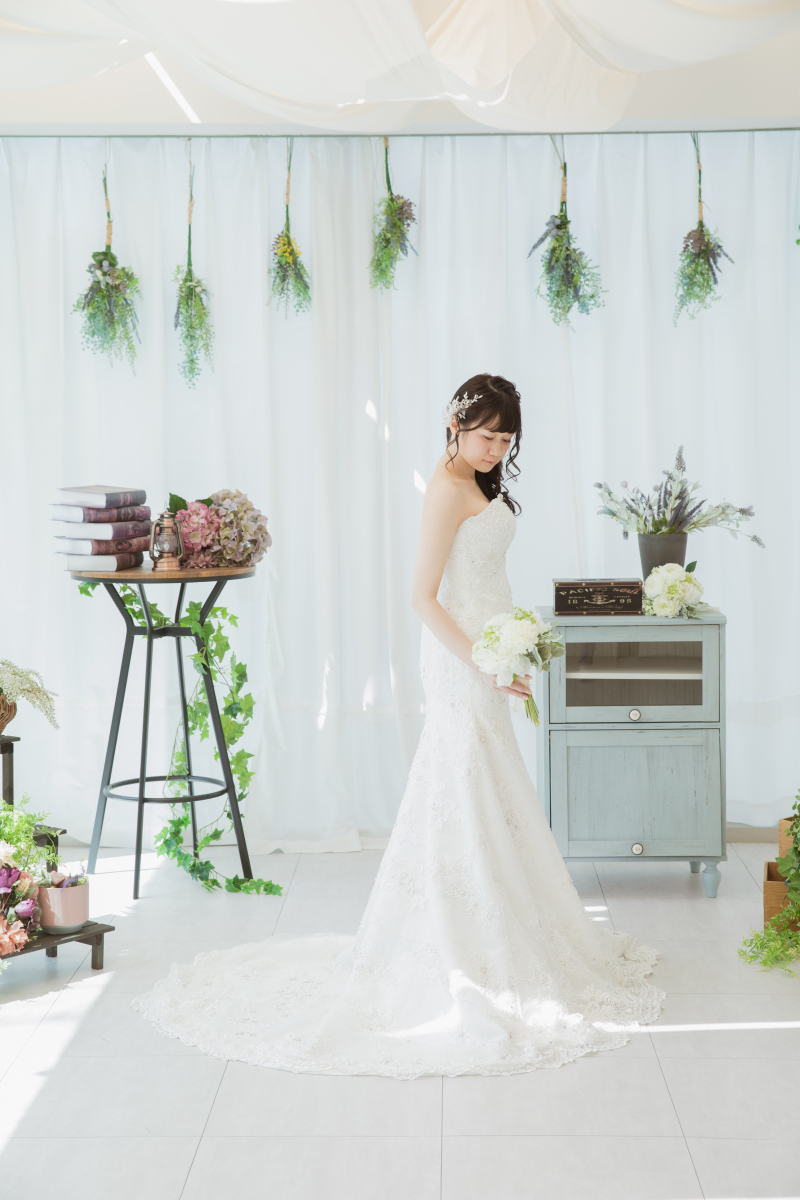 ウェディングドレス姿をより美しく☆花嫁様の『基本姿勢』