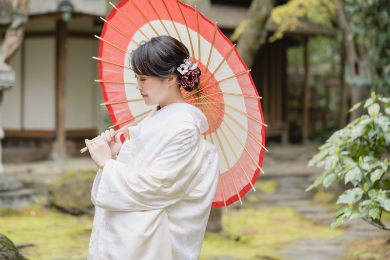 【茶室&庭園】どちらも譲れない♪和装におすすめの「緑水庵」