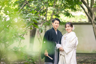 和装にぴったりな・・・！お茶室＆庭園フォト