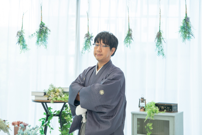 【和装×スタジオ】暑い夏でも涼しく屋内撮影♪