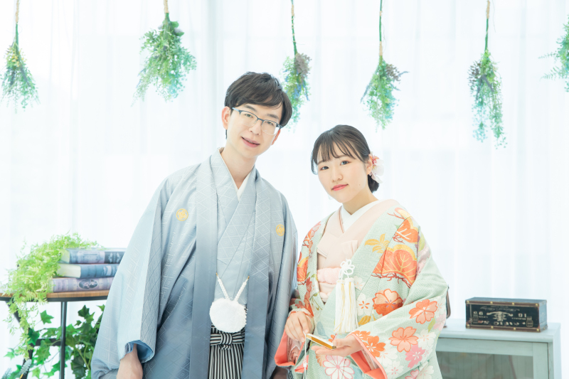 和装コーディネート＆色紋付