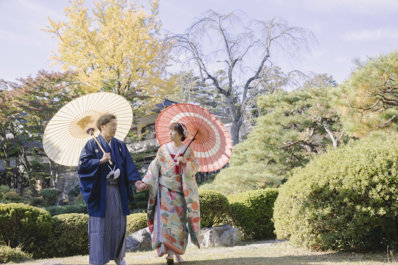 \ご予約急増中/紅葉シーズンのフォトウェディング♪