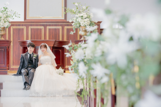 憧れのチャペルウェディングをお写真に！