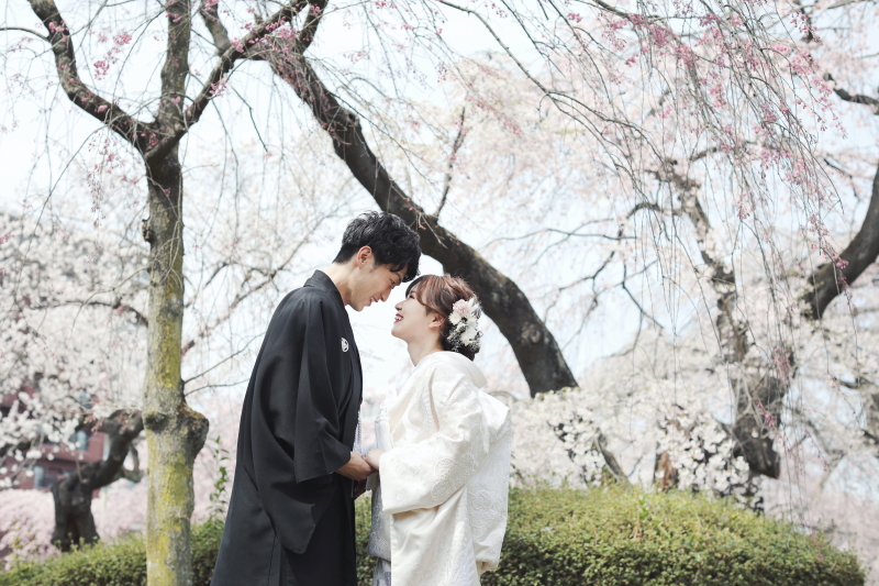 これからの時期におすすめ!公園フォトウェディング♪