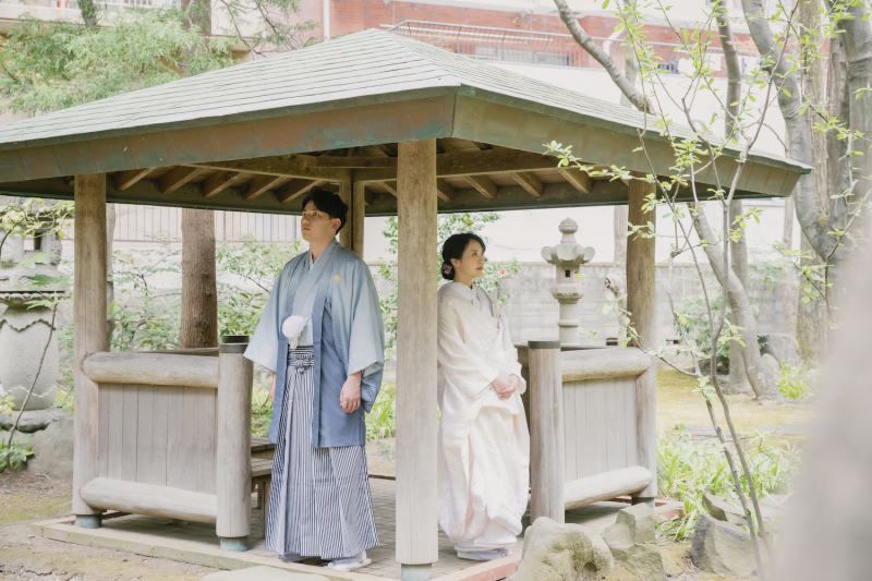 【茶室&庭園】どちらも譲れない♪和装におすすめの「緑水庵」