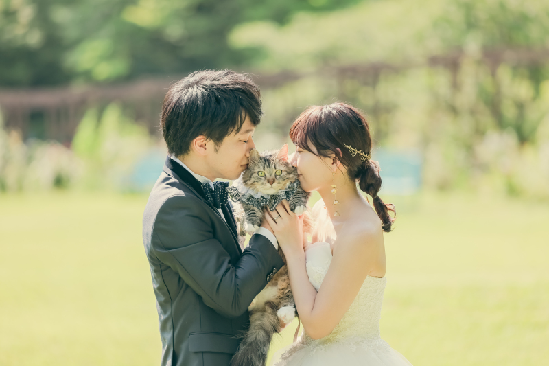 かわいい家族とも一緒に