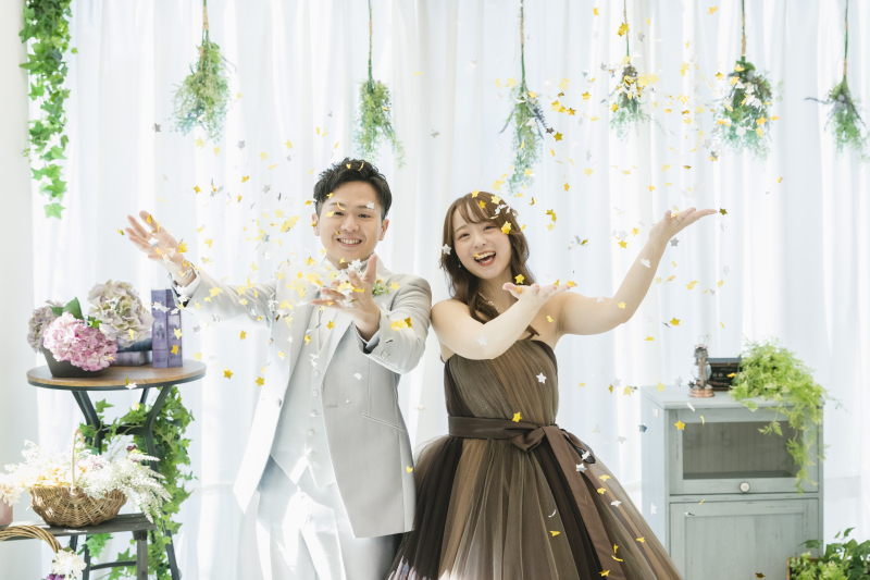 お持ち込みアイテムでお写真を彩って