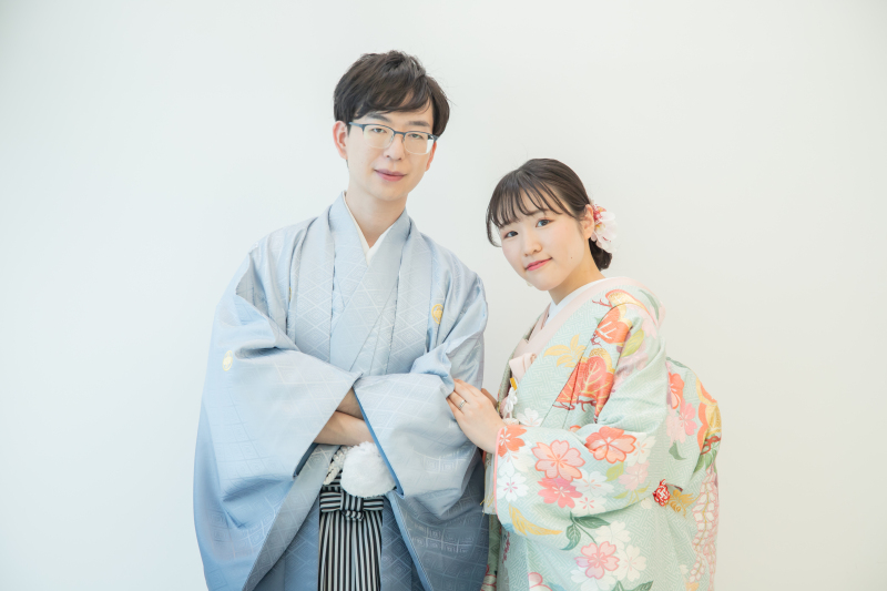 和装コーディネート＆色紋付