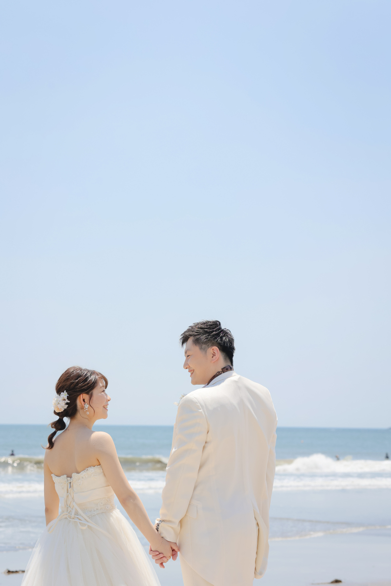 夏のフォトウエディングをお考えの方へ♪【ビーチフォト】