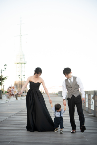 家族との撮影☆