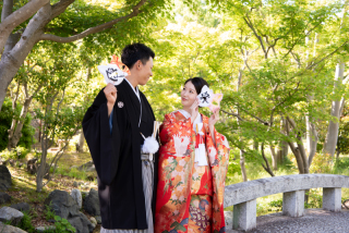 小物持ち込みでおふたりらしいお写真を♥