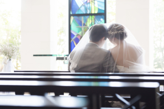 ベールを使ってのお写真☆