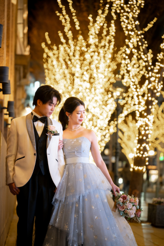 カラードレスorウエディングドレス？？♡