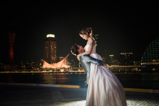 夜のロケーション撮影★