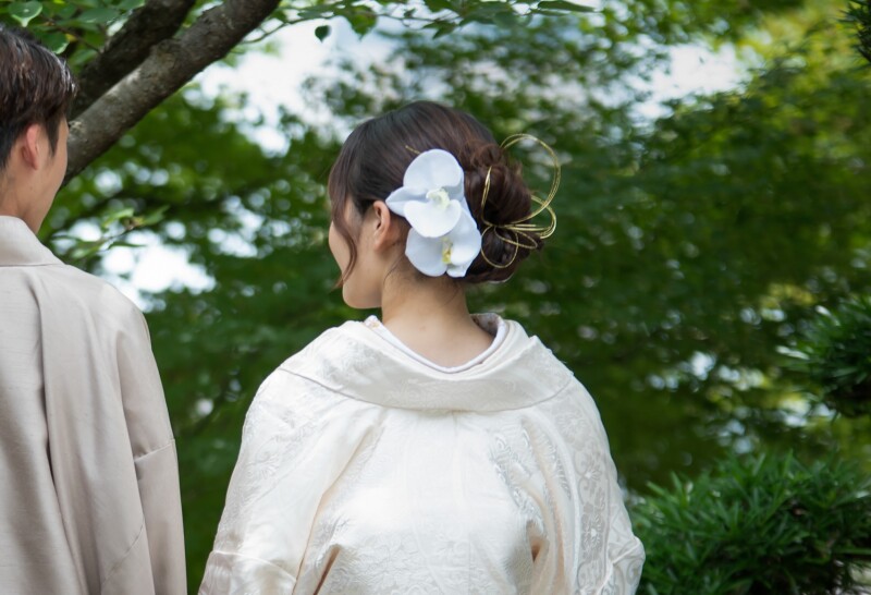 お花の髪飾り❀