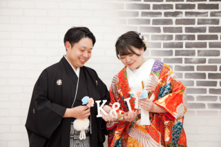 お二人らしさ全開ウエデングフォト♥